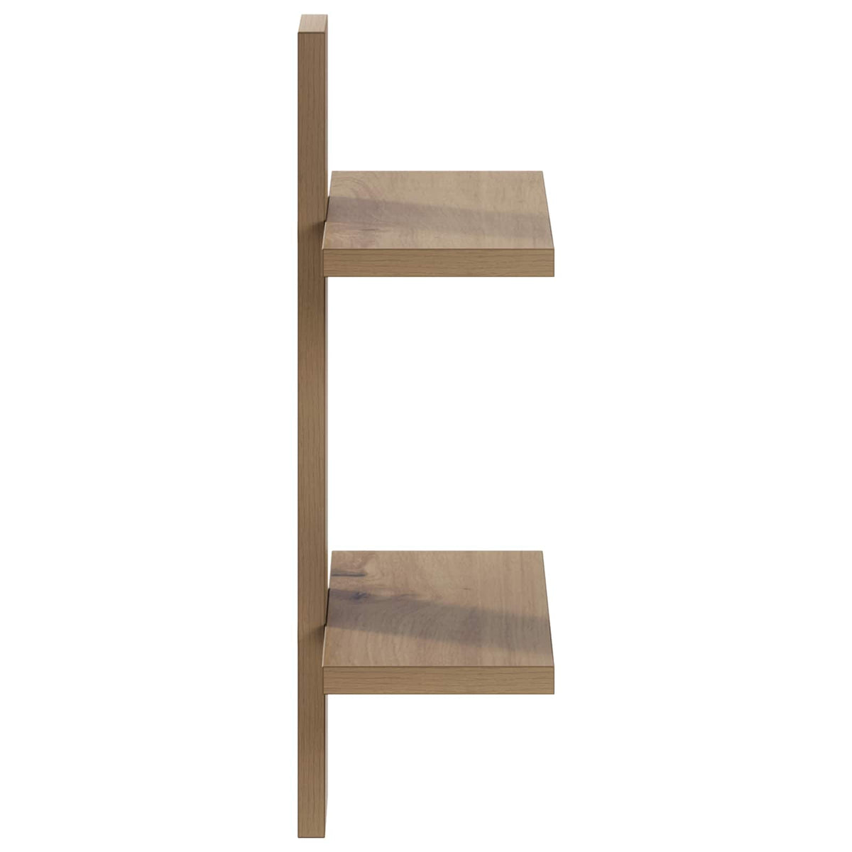 vidaXL Wall Shelf Artisan Oak 30 x 13.5 x 43 cm Engineered Wood