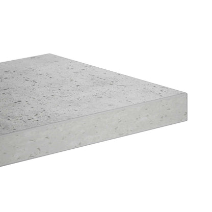vidaXL Wall Shelf Concrete Grey 85 x 13.5 x 73.5 cm Engineered Wood
