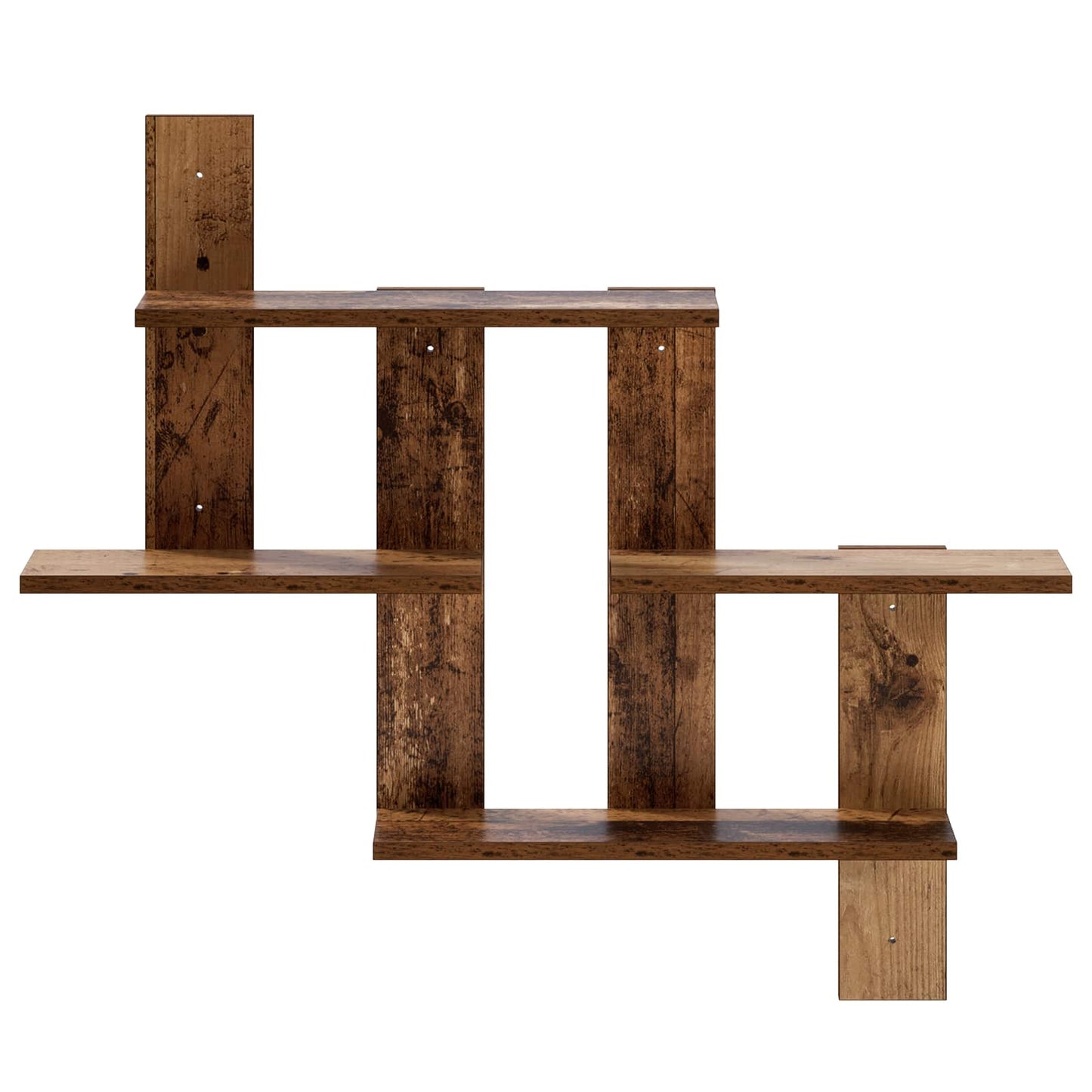 vidaXL Wall Shelf Oak Wood 85 x 13.5 x 73.5 cm Engineered Wood