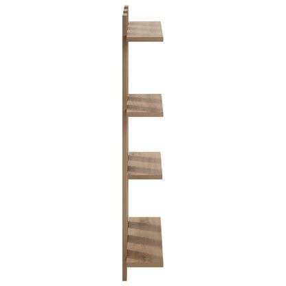 vidaXL Wall Shelf Artisan Oak 61 x 13.5 x 88 cm Engineered Wood