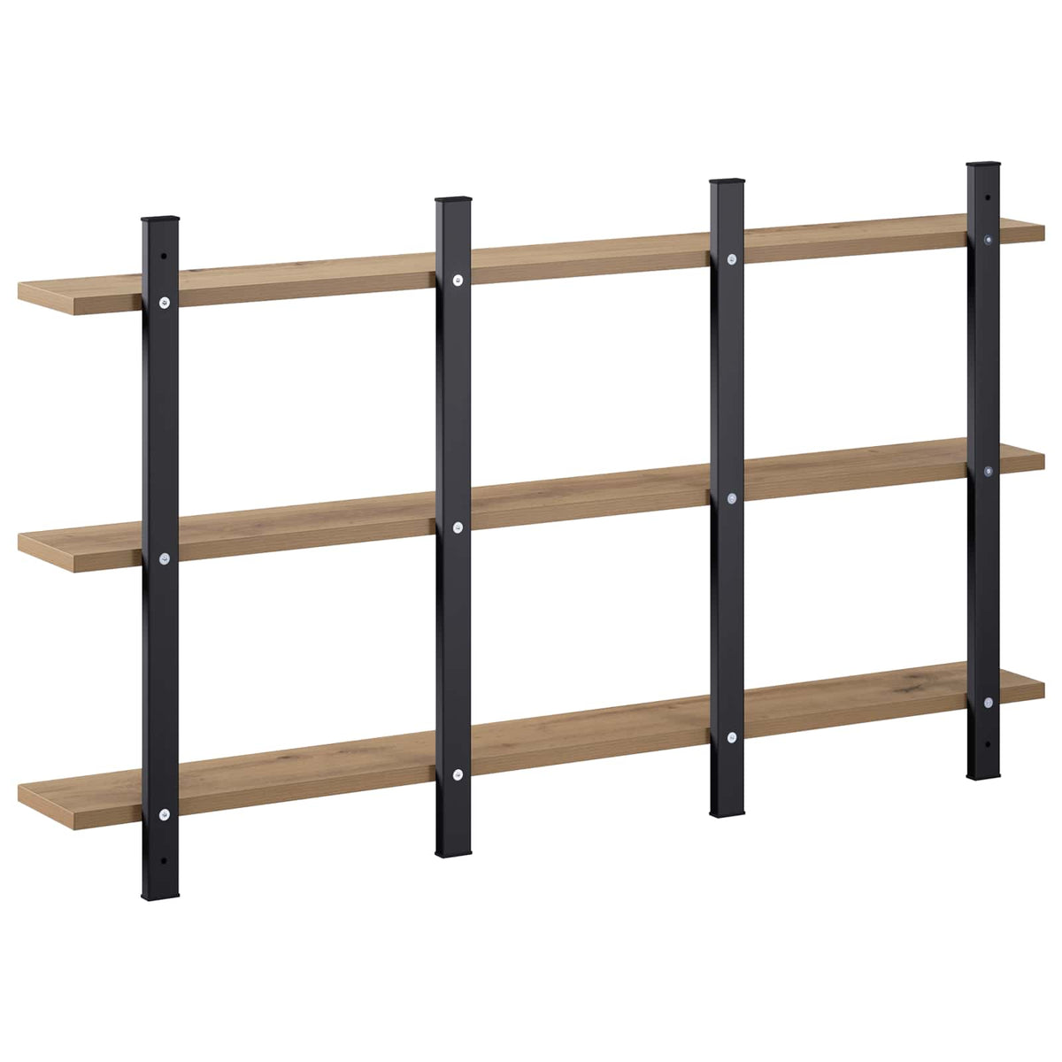 vidaXL Wall Shelf Artisan Oak 102 x 13.5 x 58 cm Engineered Wood