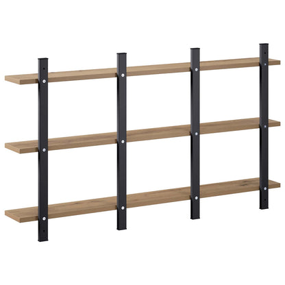 vidaXL Wall Shelf Artisan Oak 102 x 13.5 x 58 cm Engineered Wood