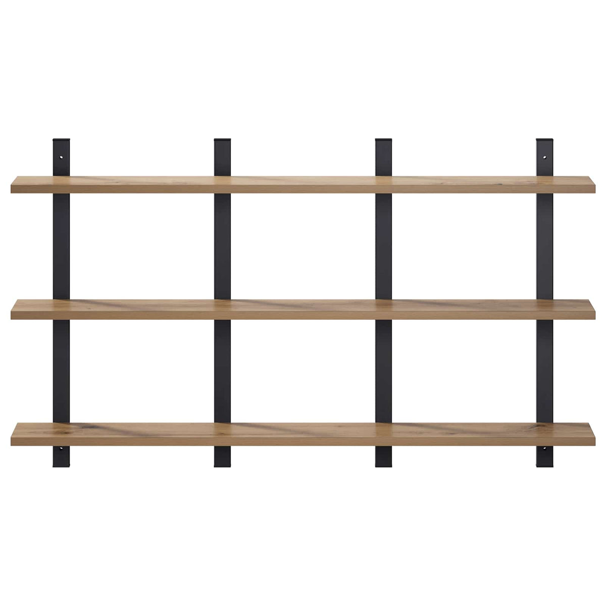 vidaXL Wall Shelf Artisan Oak 102 x 13.5 x 58 cm Engineered Wood