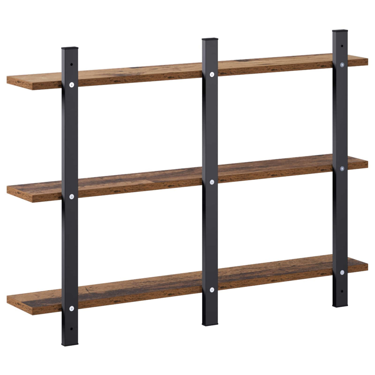vidaXL Wall Shelf Old Wood 79.5 x 13.5 x 58 cm Engineered Wood