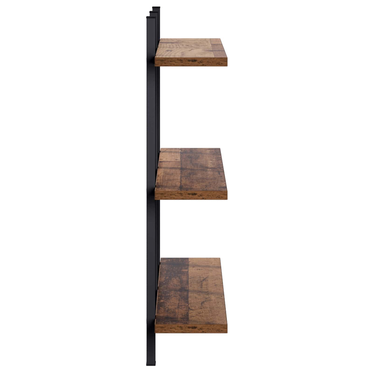 vidaXL Wall Shelf Old Wood 79.5 x 13.5 x 58 cm Engineered Wood