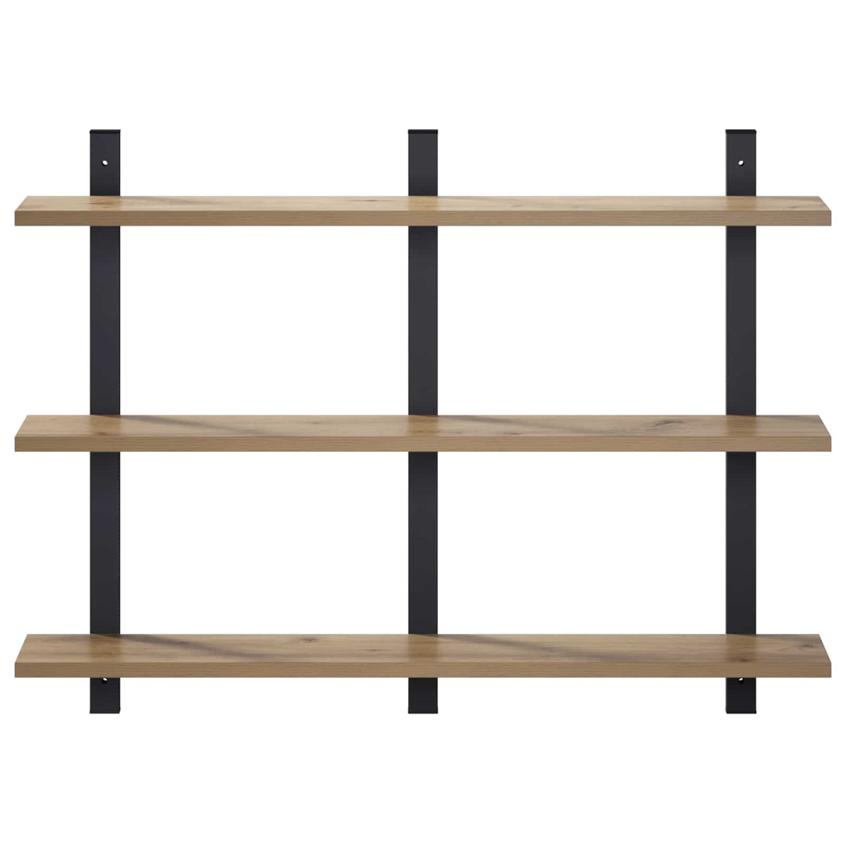 vidaXL Wall Shelf Artisan Oak 79.5 x 13.5 x 58 cm Engineered Wood