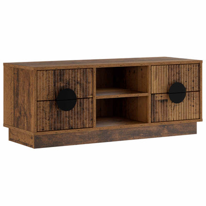 vidaXL TV Cabinet VENRAY 101 x 36.5 x 40 cm Old Wood