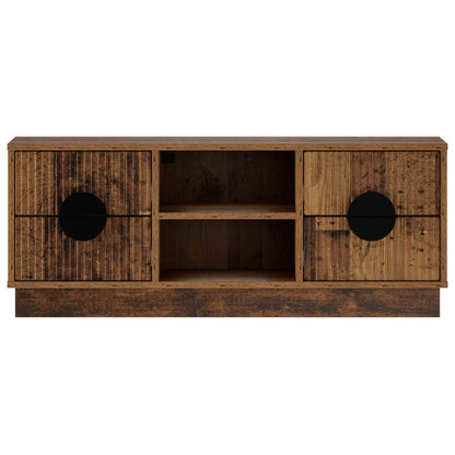 vidaXL TV Cabinet VENRAY 101 x 36.5 x 40 cm Old Wood