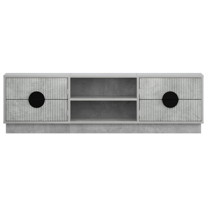 vidaXL TV Cabinet VENRAY 137.5 x 33 x 40 cm Concrete Grey
