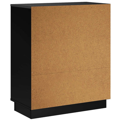 vidaXL Sideboard VENRAY Black 66 x 33 x 77.5 cm Engineered Wood