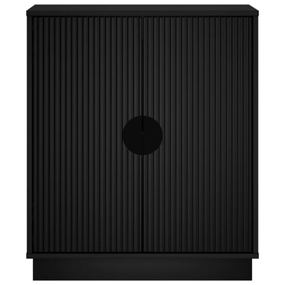 vidaXL Sideboard VENRAY Black 66 x 33 x 77.5 cm Engineered Wood
