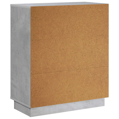 vidaXL Sideboard VENRAY Concrete Grey 66 x 33 x 77.5 cm