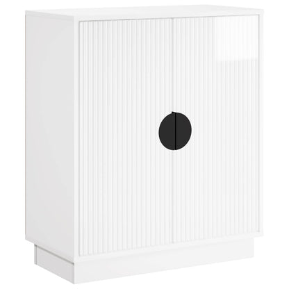 vidaXL Sideboard VENRAY High Gloss White 66 x 33 x 77.5 cm