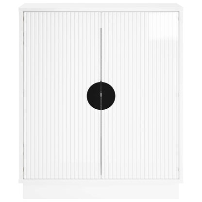 vidaXL Sideboard VENRAY High Gloss White 66 x 33 x 77.5 cm