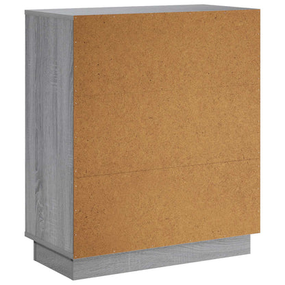 vidaXL Sideboard VENRAY Grey Sonoma 66 x 33 x 77.5 cm Engineered Wood