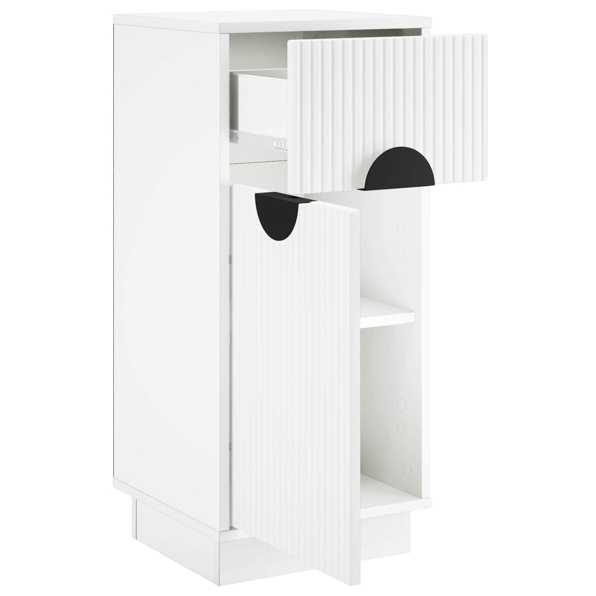 vidaXL Sideboard VENRAY White 35 x 33 x 77.5 cm Engineered Wood