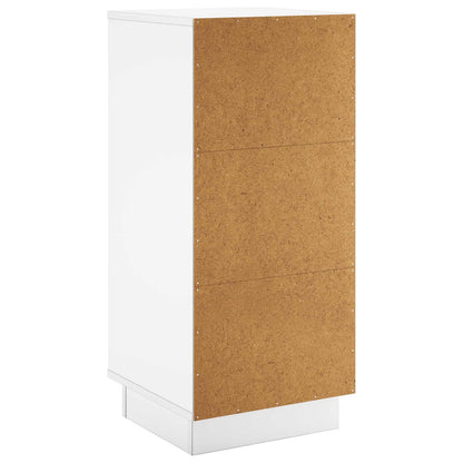 vidaXL Sideboard VENRAY White 35 x 33 x 77.5 cm Engineered Wood