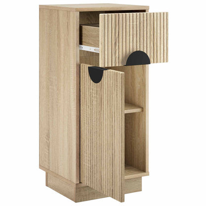 vidaXL Sideboard VENRAY Sonoma Oak 35 x 33 x 77.5 cm Engineered Wood