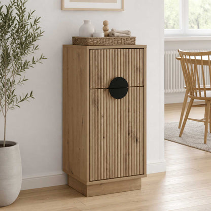 vidaXL Sideboard VENRAY Artisan Oak 35 x 33 x 77.5 cm Engineered Wood