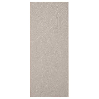 vidaXL Rug IZA Beige 80 x 200 cm 100% Polyester Low Pile