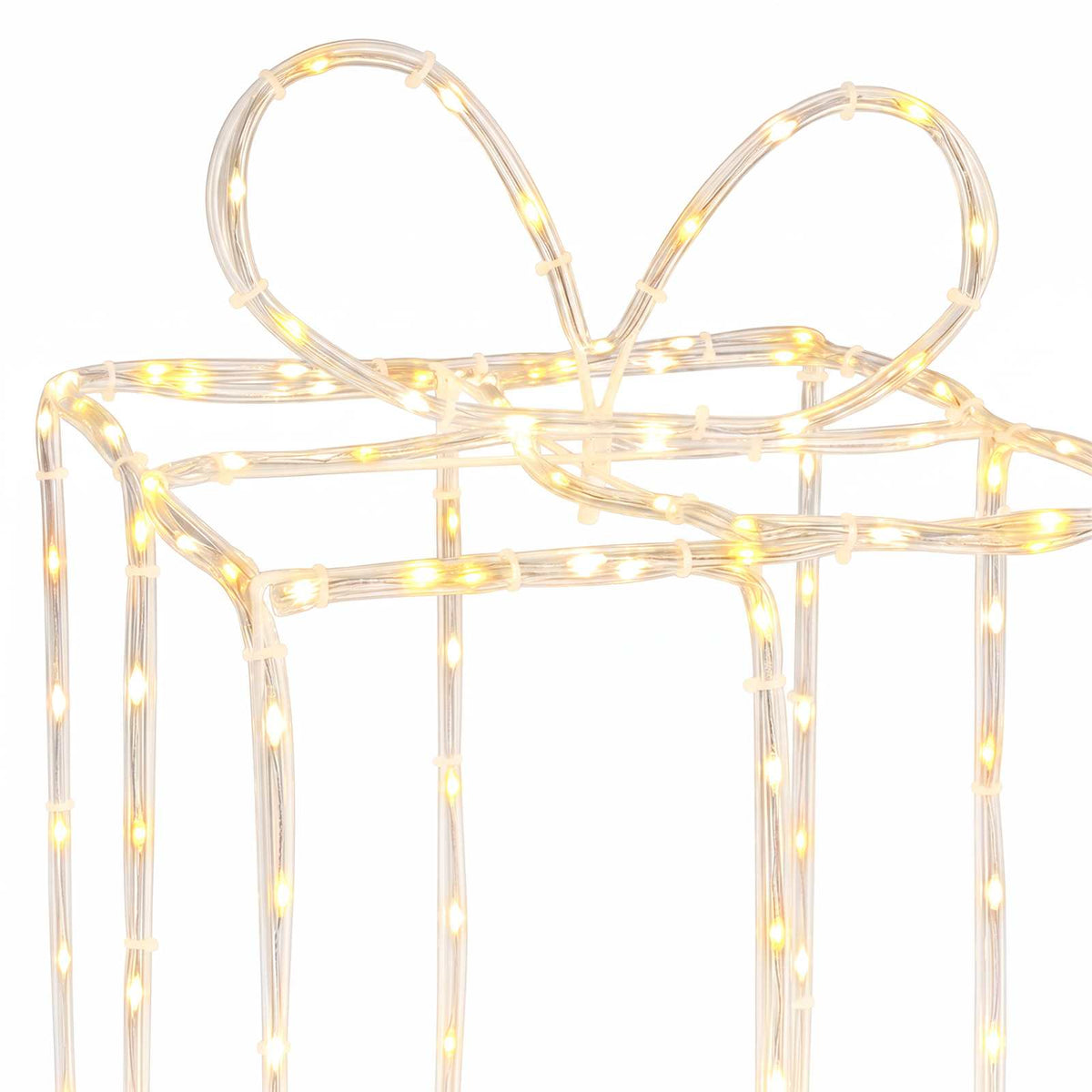 vidaXL Christmas Lighted Gift Boxes LOVIISA 3 pcs 360 LEDs Warm White