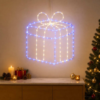 vidaXL Christmas Window Silhouette Lights LOVIISA 200 LEDs