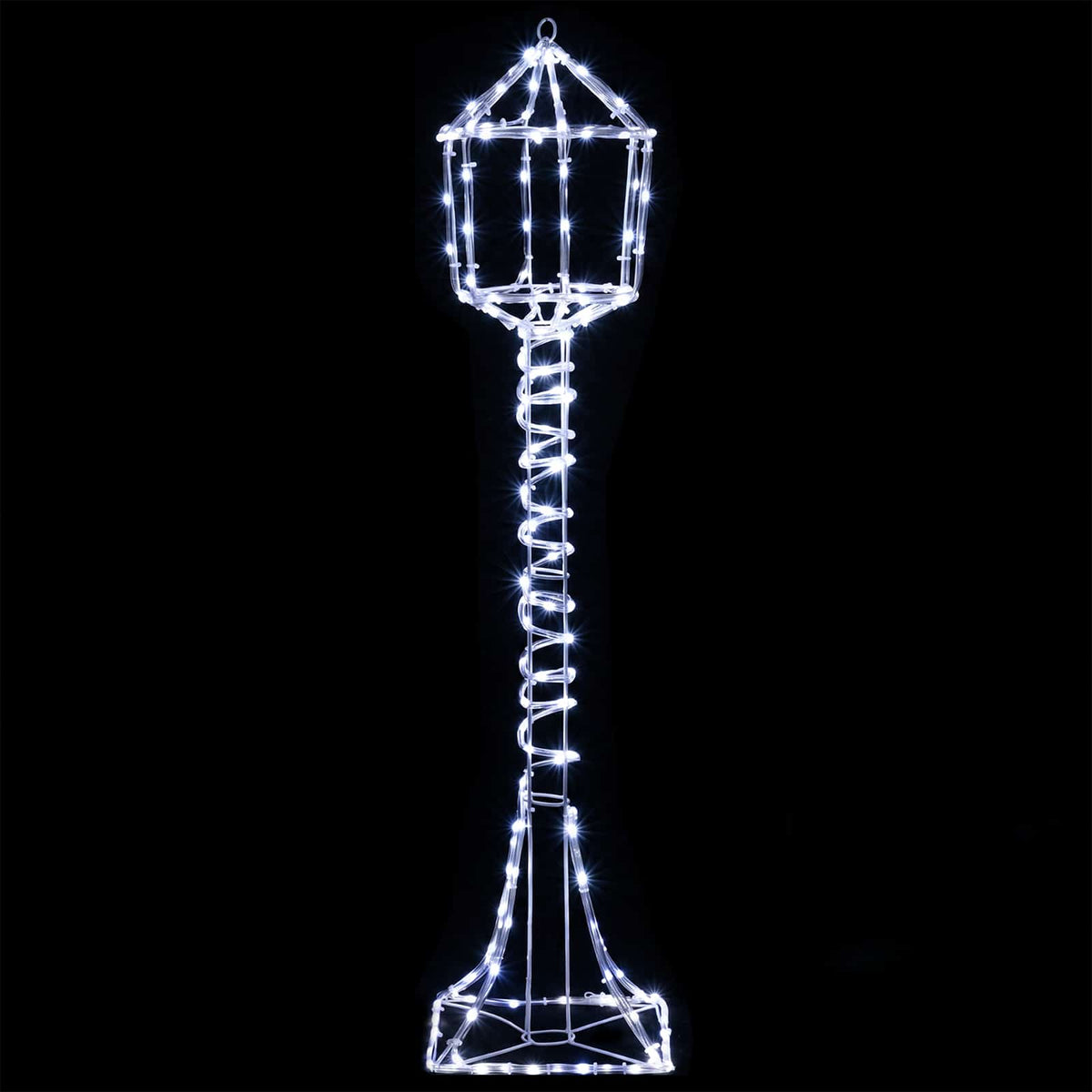 vidaXL LED Sign Street Lamp LOVIISA 160 LEDs Cold White