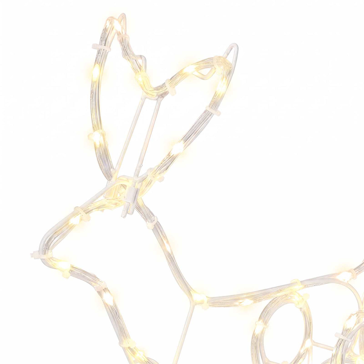 vidaXL Reindeer and Sleigh Christmas Decoration LOVIISA 240 LEDs