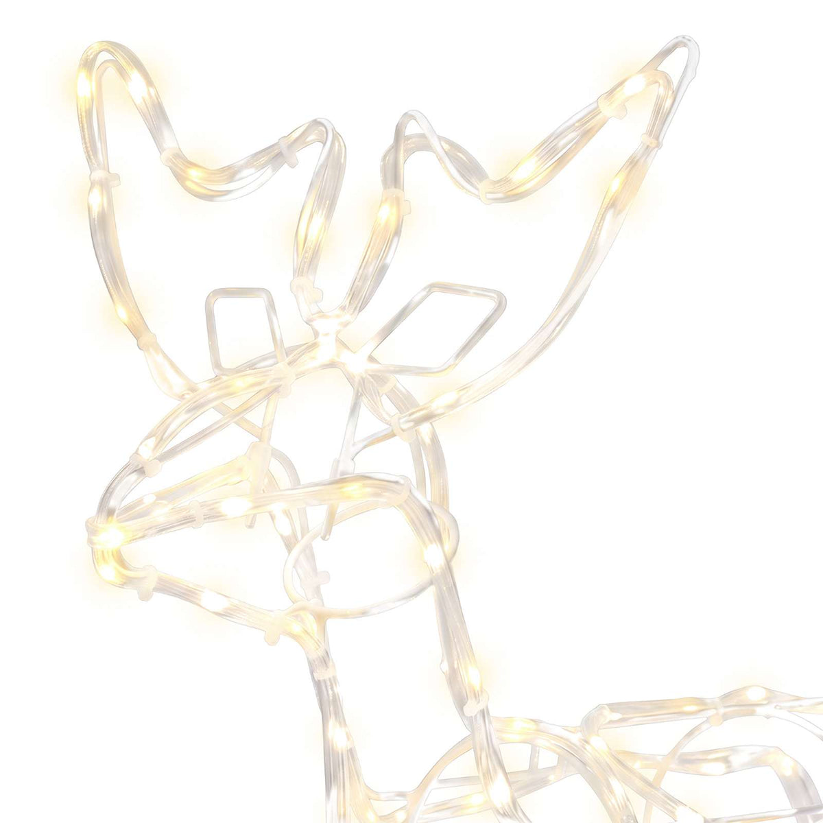 vidaXL Reindeer and Sleigh Christmas Decoration LOVIISA 240 LEDs