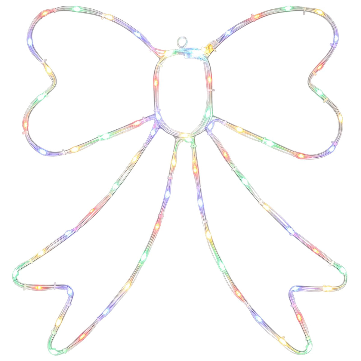 vidaXL LED Rope Light Bow LOVIISA 70 LEDs Multicolour 50 x 51 cm