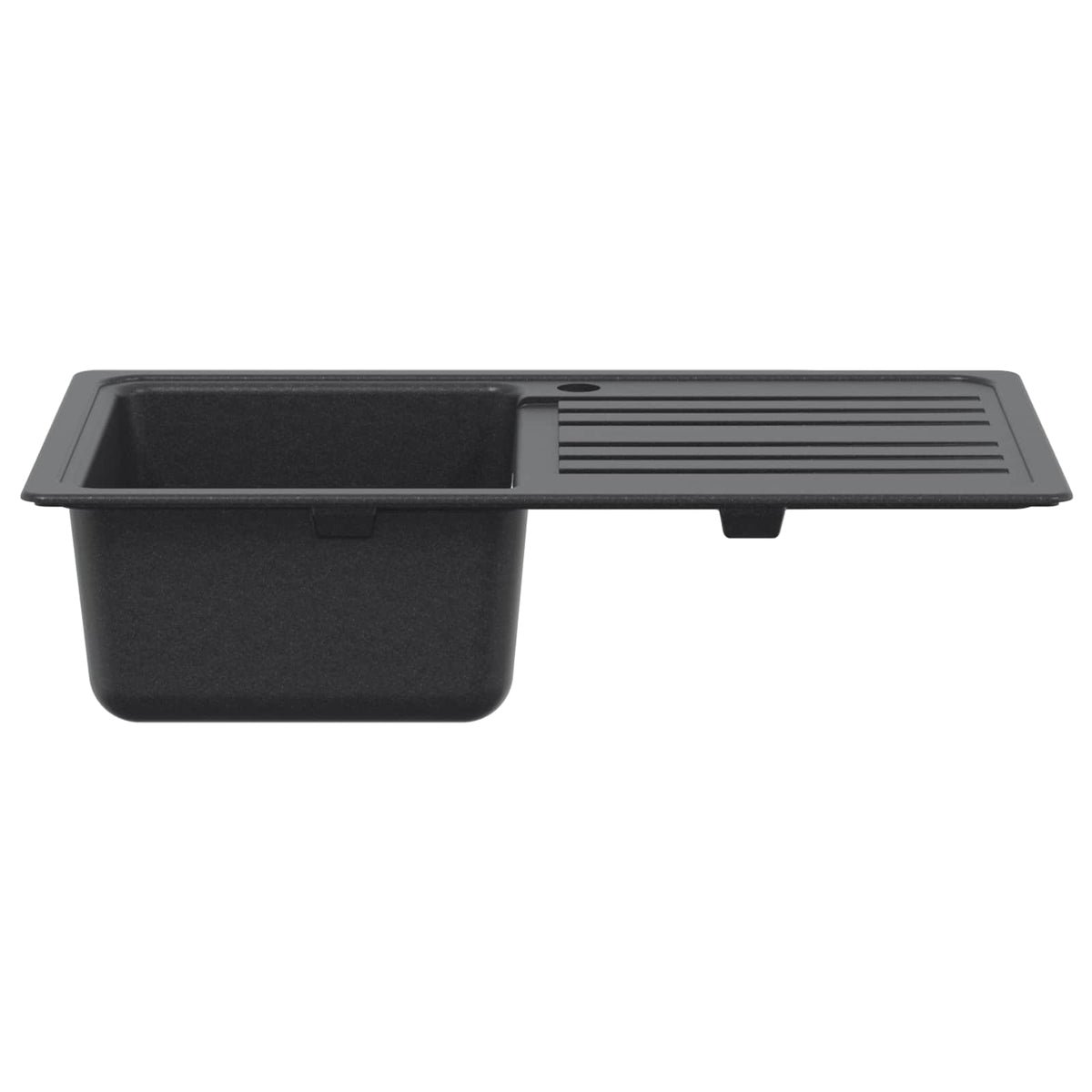 vidaXL Kitchen Sink with Drainer Granite 76.5 cm x 46 cm x 28 cm