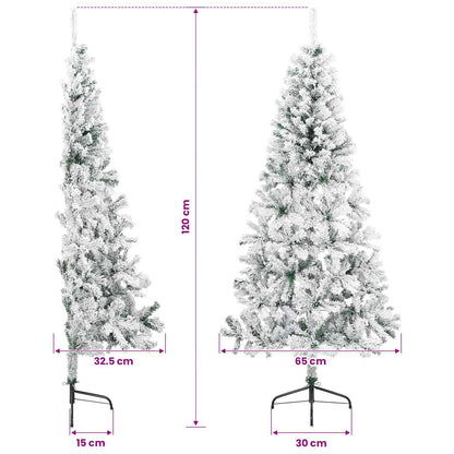 vidaXL Artificial Christmas Tree with Bauble 120 cm 150 LEDs