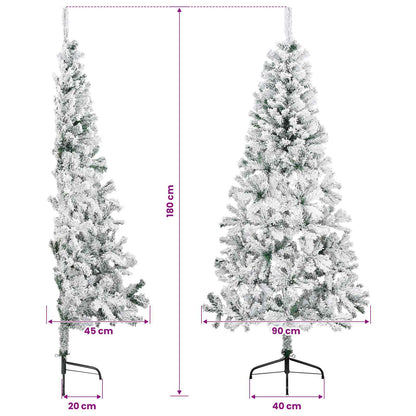 vidaXL Artificial Christmas Tree with Bauble 180 cm 300 LEDs