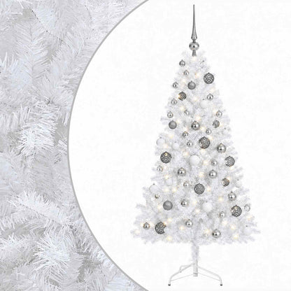 vidaXL Artificial Christmas Tree with Bauble 240 cm 300 LEDs