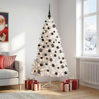 vidaXL Artificial Christmas Tree with Bauble 180 cm 300 LEDs