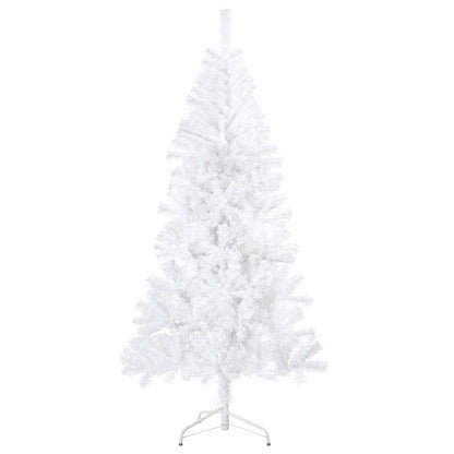 vidaXL Artificial Hinged Christmas Tree 150 cm 150 LEDs Warm White
