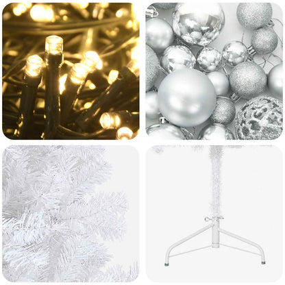 vidaXL Artificial Christmas Tree with Bauble 180 cm 300 LEDs