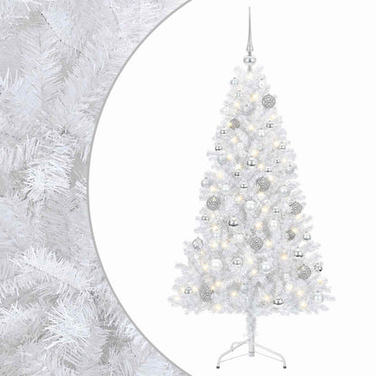 vidaXL Artificial Christmas Tree with Bauble 180 cm 300 LEDs