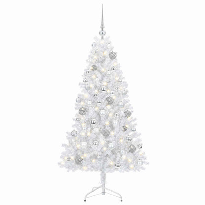 vidaXL Artificial Christmas Tree with Bauble 210 cm 300 LEDs