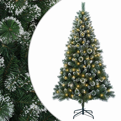 vidaXL Artificial Christmas Tree 120 cm 150 LEDs Warm White