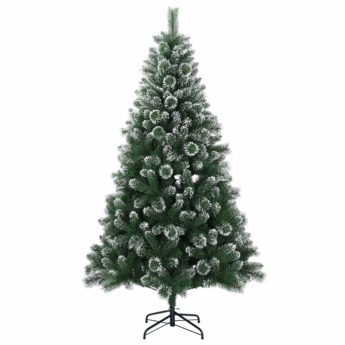 vidaXL Artificial Christmas Tree 120 cm 150 LEDs Warm White