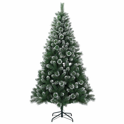 vidaXL Artificial Christmas Tree with Bauble 120 cm 150 LEDs