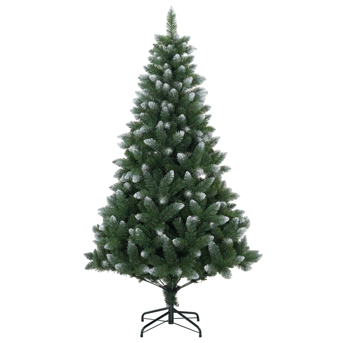 vidaXL Artificial Christmas Tree with Bauble 210 cm 300 LEDs