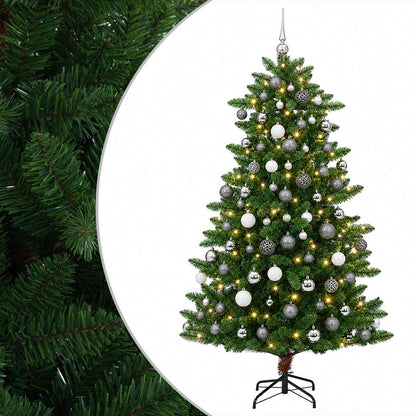 vidaXL Artificial Christmas Tree with Bauble 180 cm 300 LEDs