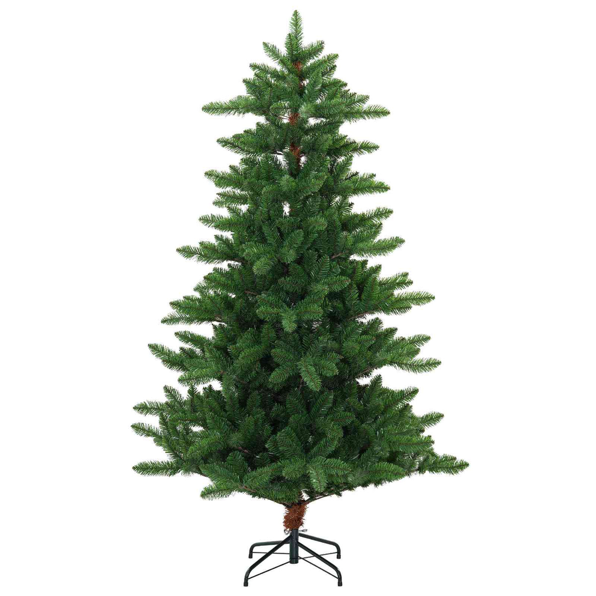 vidaXL Artificial Christmas Tree with Bauble 150 cm 150 LEDs