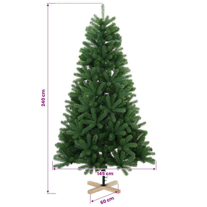 vidaXL Artificial Christmas Tree with Bauble 240 cm 300 LEDs