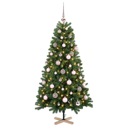 vidaXL Artificial Christmas Tree with Bauble 150 cm 150 LEDs