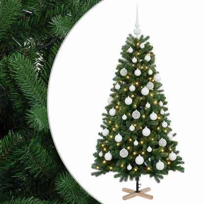 vidaXL Artificial Christmas Tree with Bauble 150 cm 150 LEDs
