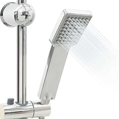 vidaXL Shower System Chrome Stainless Steel 21 x 48 x 112 cm