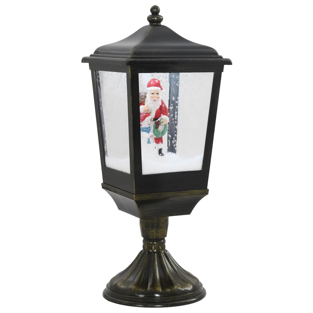 vidaXL Christmas Lantern ESPOO Cool White 20.5 x 20.5 x 52 cm